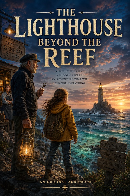 The Lighthouse Beyond the Reef audiobook cover