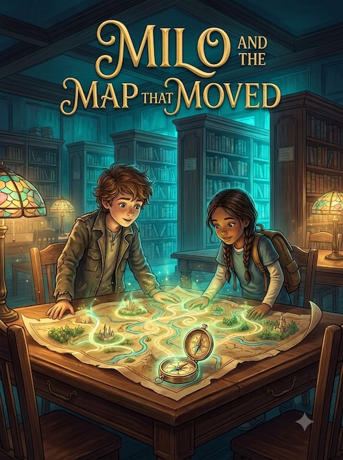 Milo and the Map That Moved audiobook cover