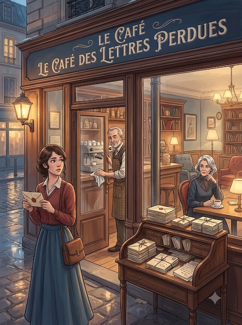 Le Cafe des Lettres Perdues audiobook cover